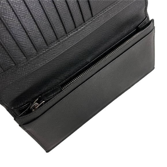 Prada Saffiano Corner Long Wallet - Picture 5 of 7